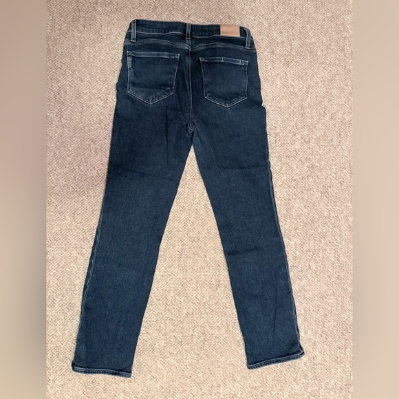 PAIGE Cindy straight leg Indigo Denim Jeans - Picture 8 of 10